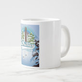 skisposter van flessler Canada. Grote Koffiekop (Voorkant rechts)