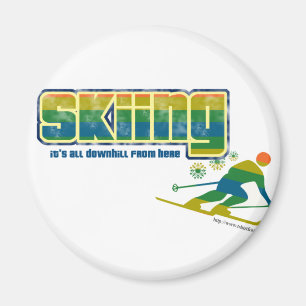  skistijl magneet