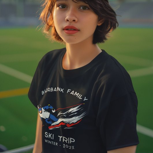 Skitrip Matching Gezinsreünie Custom T-shirt