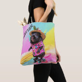 Skitter De Cavia-schaatser  Tote Bag (Dichtbij)
