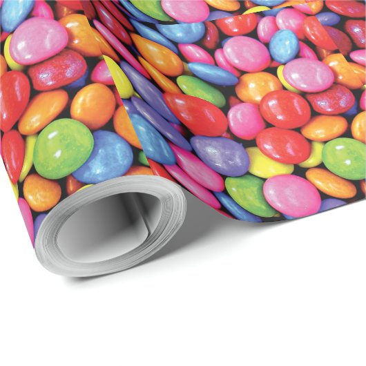 Skittles Pattern   Cadeaupapier (Rol Hoek)
