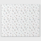 Skivakantie Cadeaupapier (Vlak)