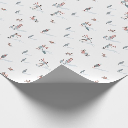 Skivakantie Cadeaupapier (Hoek)