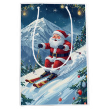 Skivakantie met de Kerstman op de berg