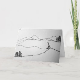 Skivakantie schets kaart