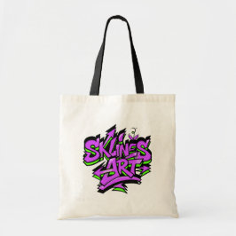 SklinesArt – Bold Graffiti Logo Tote Bag