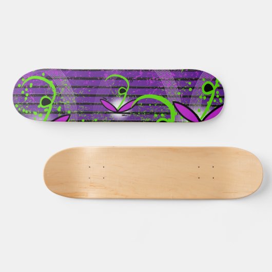 SklinesArt – Bold Logo Persoonlijk Skateboard (Horizontaal)