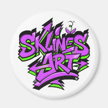 SklinesArt – Krachtig Graffiti-logo
