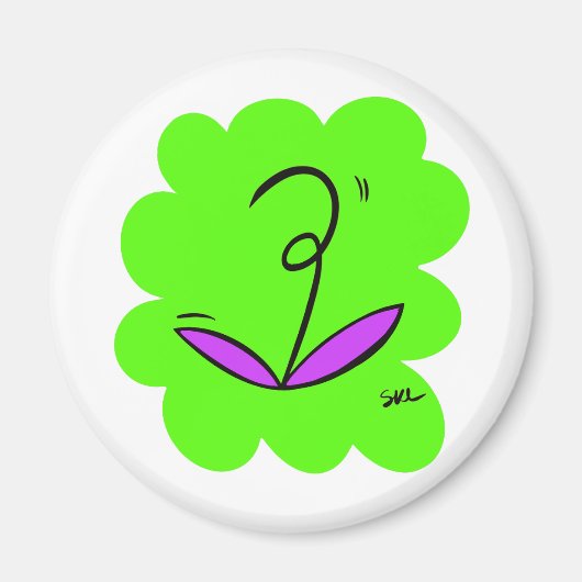SklinesArt – Krachtig Logo Magneet (Voorkant)