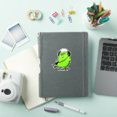 SklinesArt Schaatsrijder Sticker (iPad Cover)