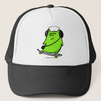 SklinesArt Schaatsrijder Trucker Pet