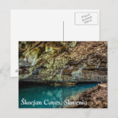 Škocjan beslaat het Sloveense werelderfgoed van de Briefkaart (Voorkant / Achterkant)