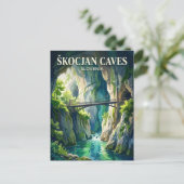Škocjan-grotten Slovenië Briefkaart (Staand voorkant)