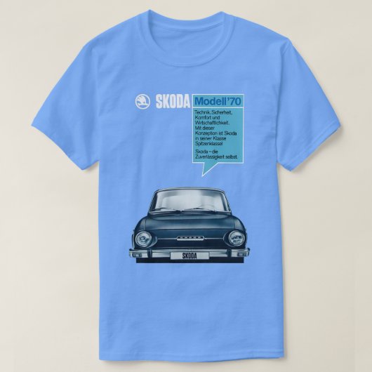 SKODA 1.000 MB 1.970 T-SHIRT (Design voorkant)