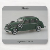 Skoda Superb 913 1938 Mousepad Muismat (Voorkant)