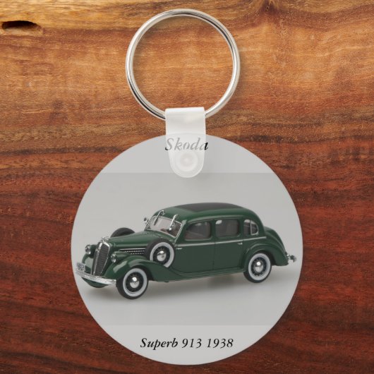 Skoda Superb 913 1938 Sleutelhanger (Voorkant)