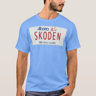 SKODEN Alberta Licence Bord T-shirt