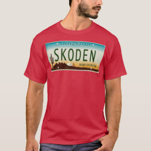 SKODEN ARIZONA Licentie Bord T-shirt