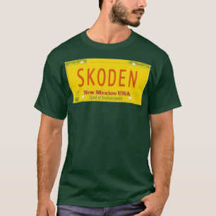 SKODEN New Mexico License Bord T-shirt