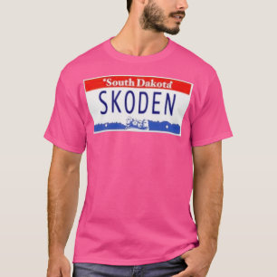SKODEN South Dakota License Bord Long T-shirt