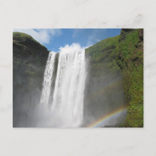 Skogafoss Briefkaart (Voorkant)