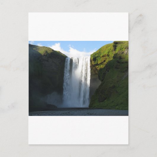 Skogafoss Briefkaart (Voorkant)