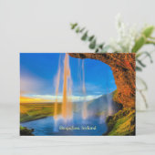 Skogafoss, IJsland (Staand voorkant)