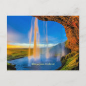 Skogafoss, IJsland Briefkaart (Voorkant)