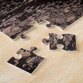 Skógafoss Puzzle met Gift Box Legpuzzel (Zijkant)