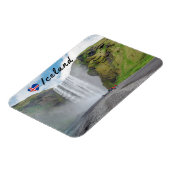 Skogafoss waterval - Skogar dorp, IJsland Magneet (Linkerzijde)