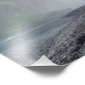 Skogafoss waterval - Skogar, IJsland Foto Afdruk (Hoek)