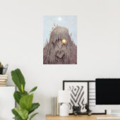 Skogtroll [Bosbos] Poster (Thuiskantoor)