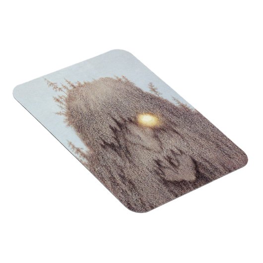Skogtroll [Forest Troll] magneet (Rechterzijde)