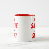 Skokie Swift, Yellow Line, CTA Rapid Transit Tweekleurige Koffiemok (Center)