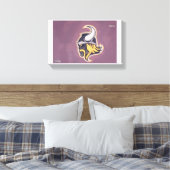 Skol Hand Painted by Mark Elsen Canvas Afdruk (Insitu (Slaapkamer))