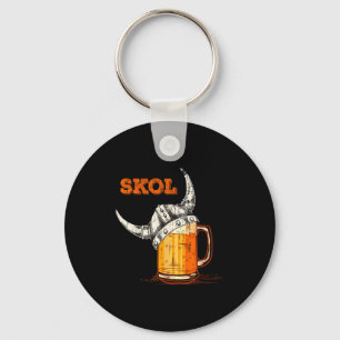 Skol Nordic Viking Helm Drankglas  Sleutelhanger