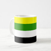 Skolioseksuele Pride-vlag Koffiemok (Voorkant links)