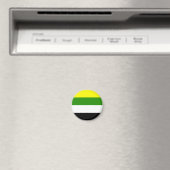 Skolioseksuele Pride-vlag Magneet (Insitu (Vaatwasser))