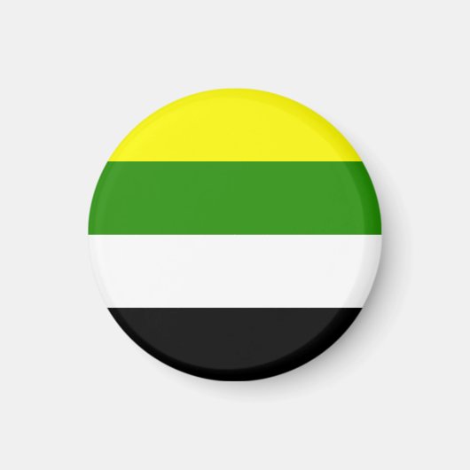 Skolioseksuele Pride-vlag Magneet (Voorkant)