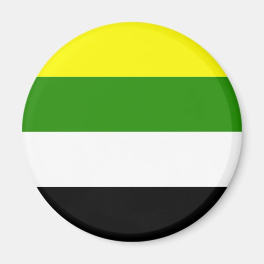 Skolioseksuele Pride-vlag Magneet (Voorkant)