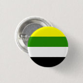 Skolioseksuele Pride Vlag Ronde Button 3,2 Cm (Voorkant /achterkant)