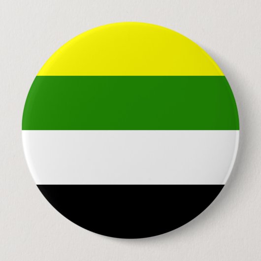 Skolioseksuele Pride-vlag Ronde Button 4,0 Cm (Voorkant)