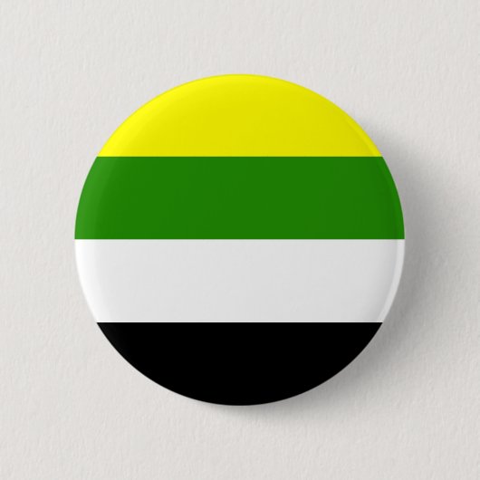 Skolioseksuele Pride-vlag Ronde Button 5,7 Cm (Voorkant)