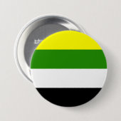 Skolioseksuele Pride-vlag Ronde Button 7,6 Cm (Voorkant /achterkant)