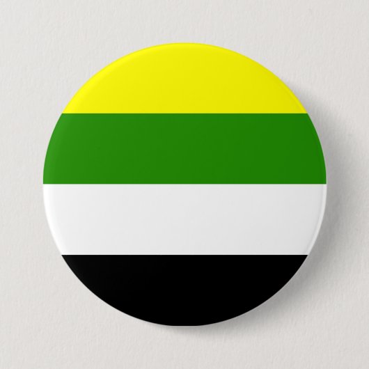Skolioseksuele Pride-vlag Ronde Button 7,6 Cm (Voorkant)