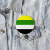Skolioseksuele Pride-vlag Ronde Button 7,6 Cm (In situ)