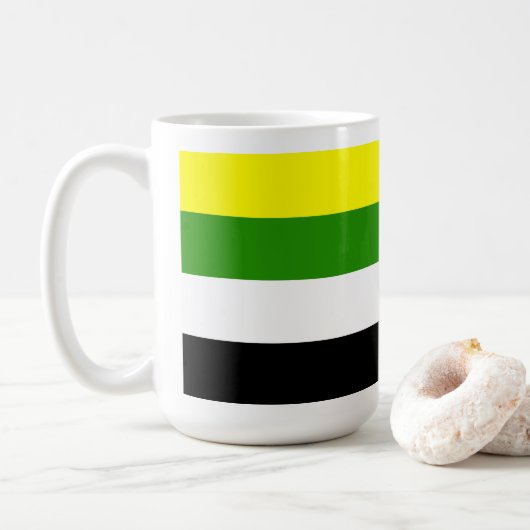 Skolioseksuele trots koffiemok (Met donut)