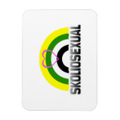 Skolioseksuele trots magneet (Verticaal)