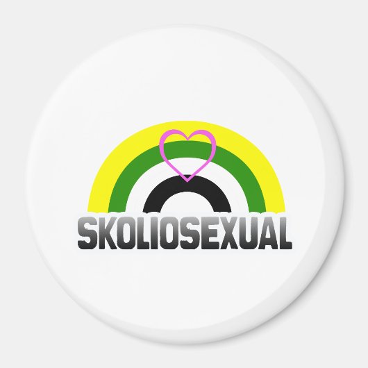 Skolioseksuele trots magneet (Voorkant)