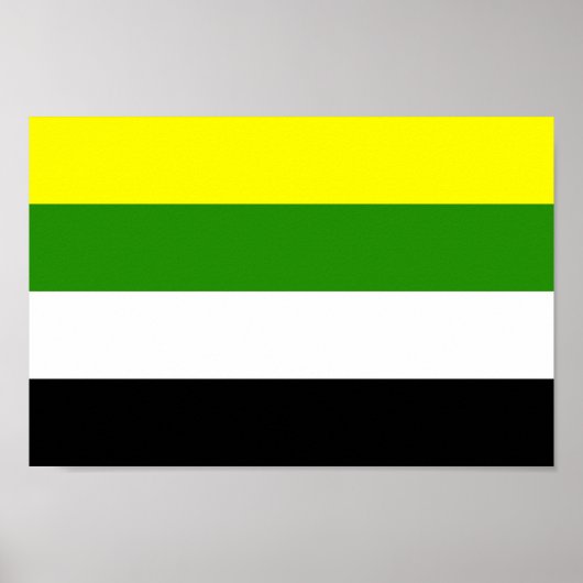 Skolioseksuele trots poster (Voorkant)